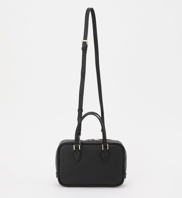  「レザー2WAYミニボストンバッグ」|ボストンバッグ|