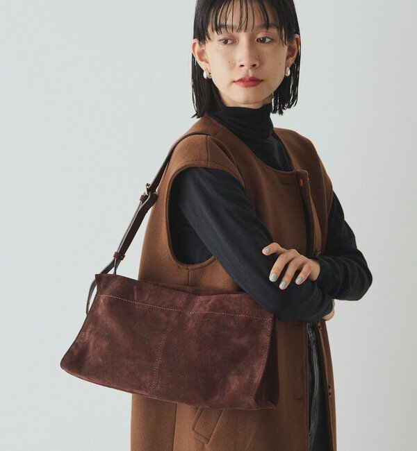  「【再値下げ】スエードショルダーバッグ」|ショルダー・メッセンジャー|