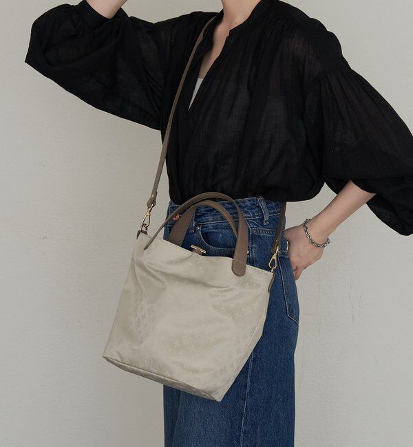  「ナイロンジャガード2WAYミニトートバッグ」|トートバッグ|