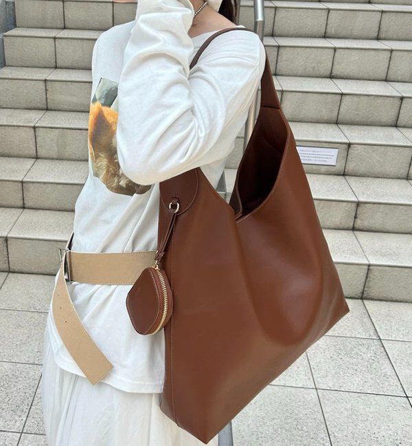  「loti ポーチ付きハンドルトート」|トートバッグ|