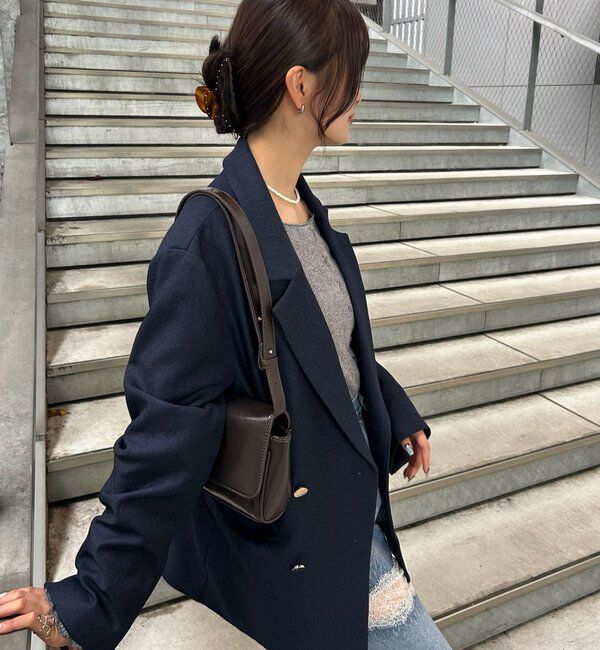  「金ボタンテーラードジャケット」|テーラードジャケット|