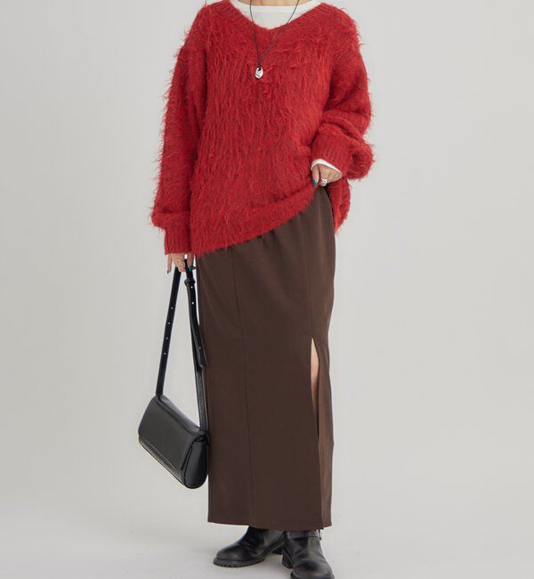  「ふわふわシャギーニット」|ニット・セーター|