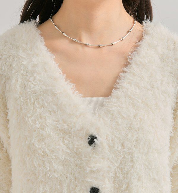  「ループボタン カーディガン」|カーディガン|