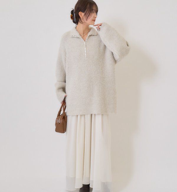  「シアーキャミSETワンピース」|ワンピース|