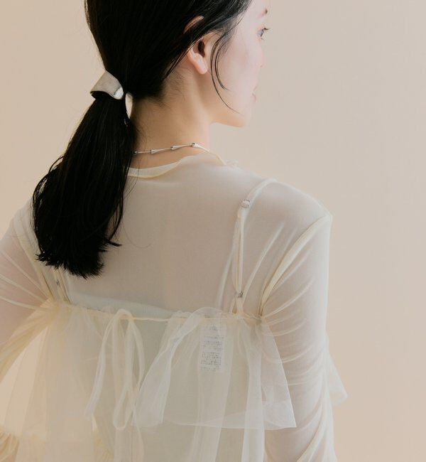  「[森川企画]チュールキャミワンピースSET」|その他|