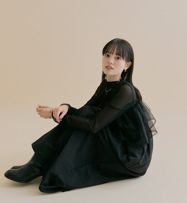  「[森川企画]チュールキャミワンピースSET」|その他|