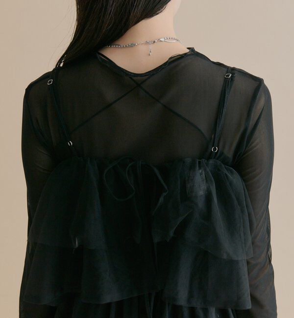  「[森川企画]チュールキャミワンピースSET」|その他|