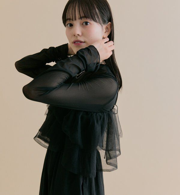  「[森川企画]チュールキャミワンピースSET」|その他|