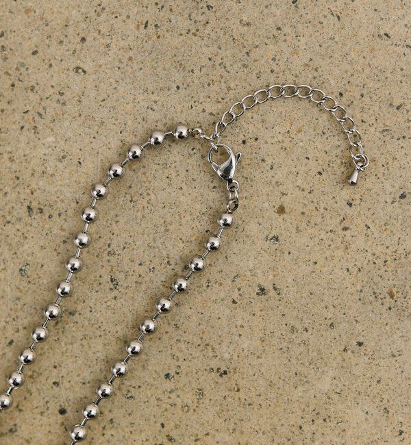  「ボールチェーンネックレス」|リング|