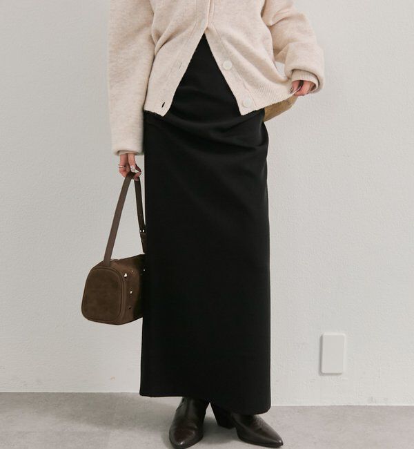  「サイドギャザータックスカート」|スカート|