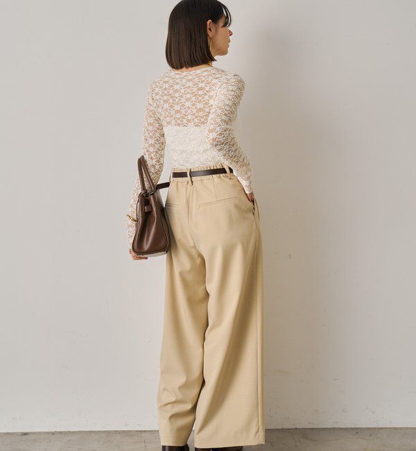  「カットレースプルオーバー」|Tシャツ・カットソー|