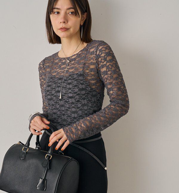  「カットレースプルオーバー」|Tシャツ・カットソー|