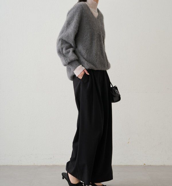  「FURカシミヤVニット」|ニット・セーター|
