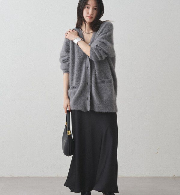  「FURカシミヤニットカーデ」|ニット・セーター|