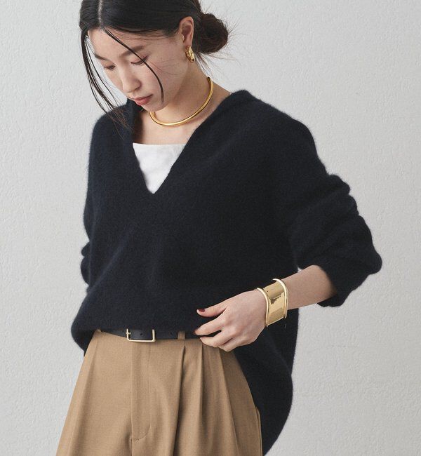  「FURウールスキッパーニット」|ニット・セーター|