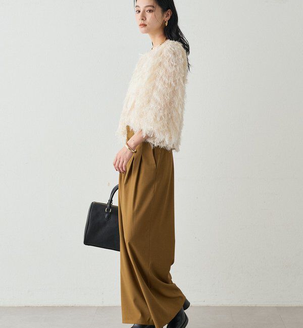  「タブベルトワイドパンツ」|チノ|