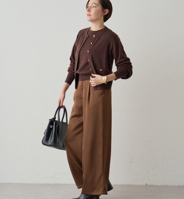  「ウールカシミヤニットカーデ」|ニット・セーター|