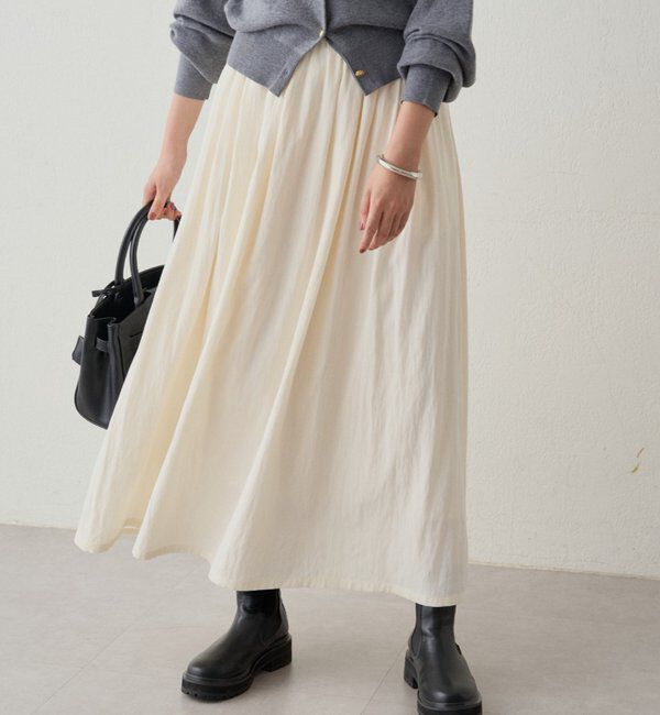  「タックギャザースカート」|スカート|