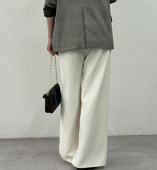  「イージーワイドパンツ」|チノ|