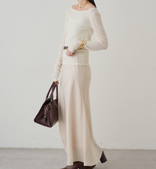  「ラウンドシアーカットソー」|Tシャツ・カットソー|