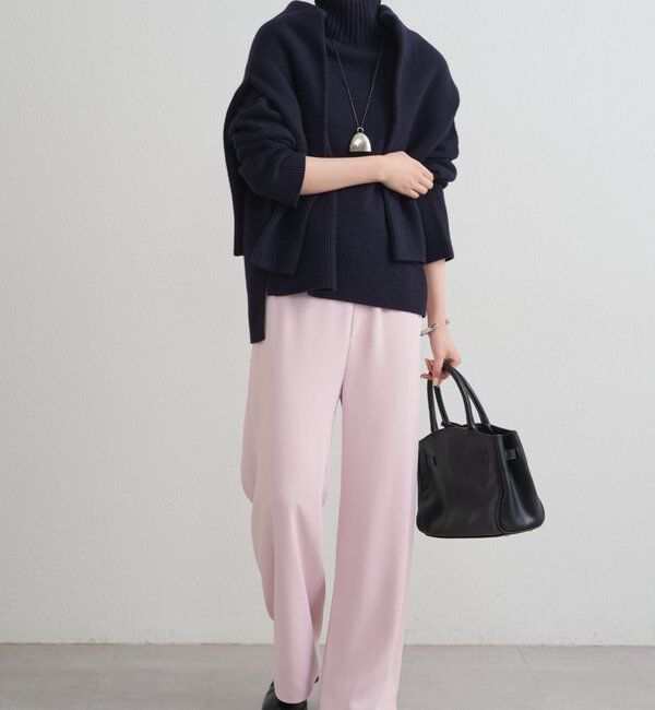  「ウール100タートルニット」|ニット・セーター|