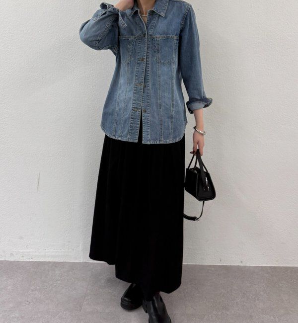  「デニムシャツジャケット」|シャツ・ブラウス|