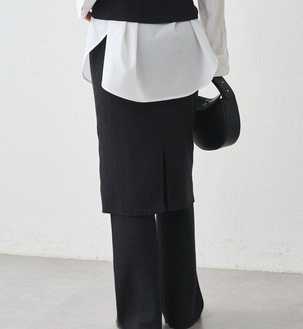  「ニットスカート+パンツセット」|チノ|