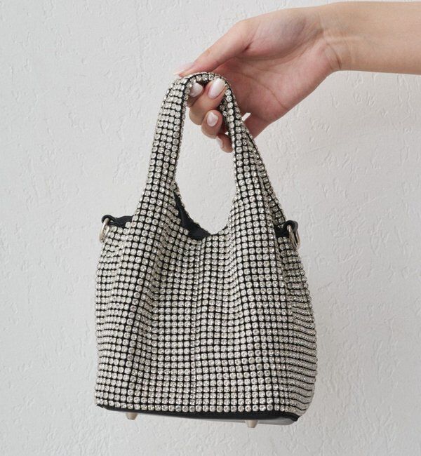  「【GALENA/ガレナ】ラインストーンBag」|トートバッグ|