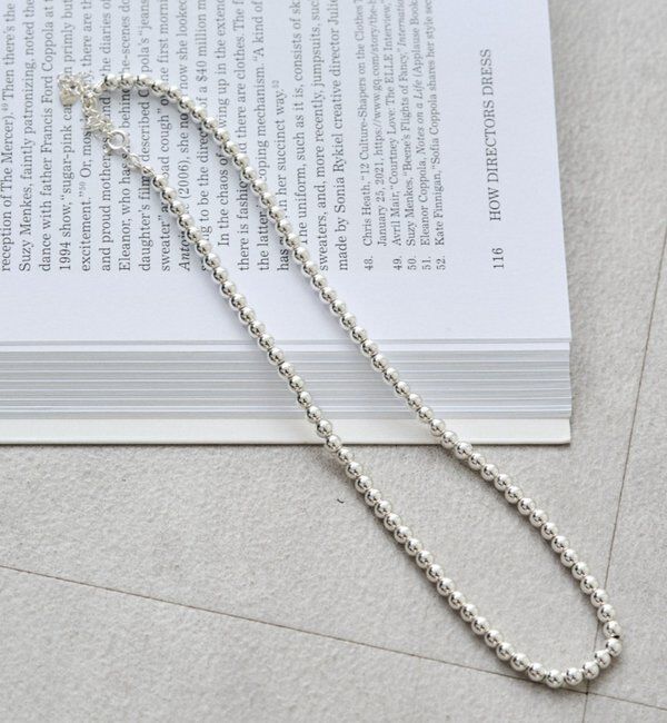  「【GALENA/ガレナ】SV925ヘマタイトネックレス」|リング|