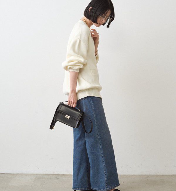  「デニムフレアパンツ2」|デニム|