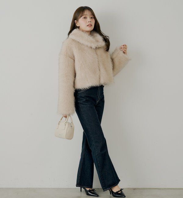  「ファーショートコート」|その他|