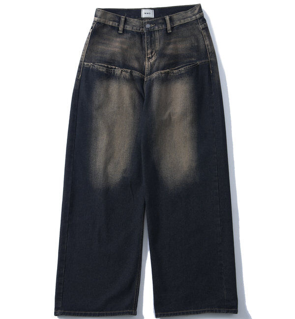  「SLASH POCKET BLAST WIDE DENIM」|デニム|