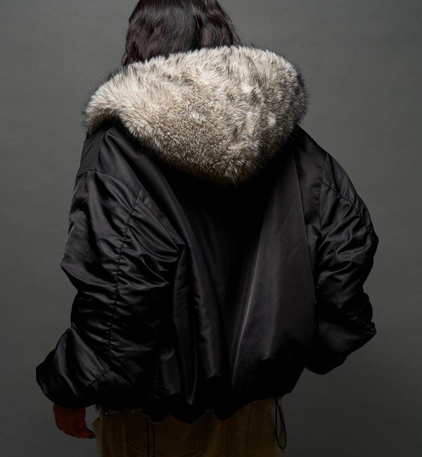  「【お気に入りNO.1】2WAY REVERSIBLE FUR BLOUSON 」|ブルゾン・スタジャン|