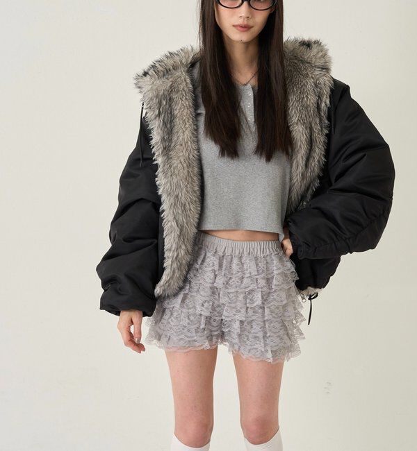  「【お気に入りNO.1】2WAY REVERSIBLE FUR BLOUSON 」|ブルゾン・スタジャン|