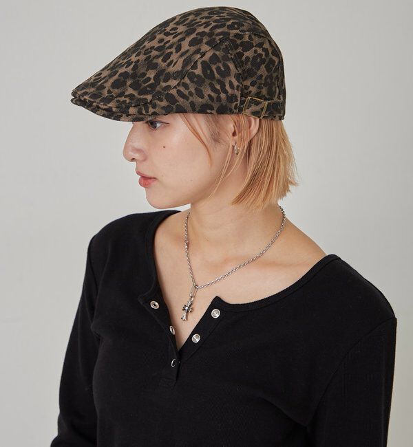  「LEOPARD HUNTING CAP」|ハット|