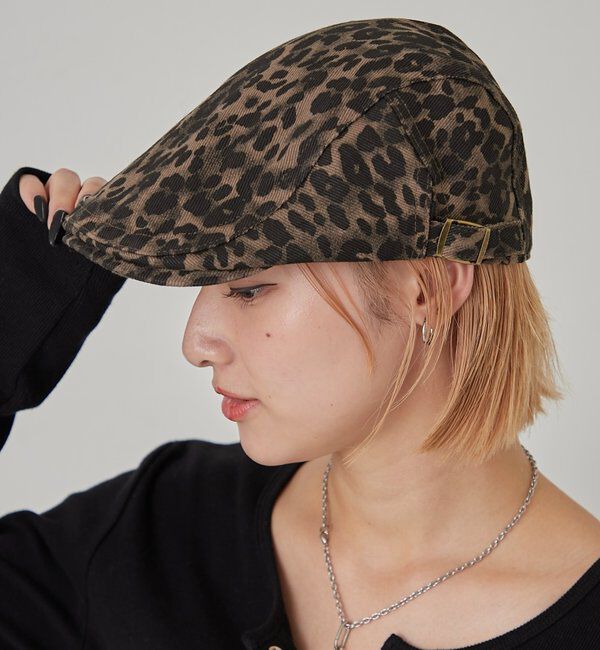  「LEOPARD HUNTING CAP」|ハット|
