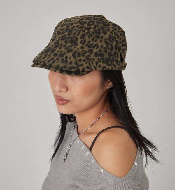  「LEOPARD HUNTING CAP」|ハット|