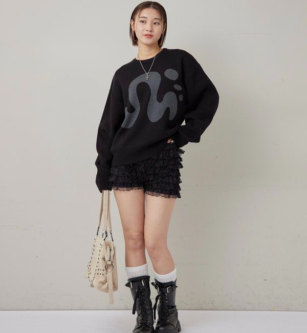  「【COOPER】Mgロゴジャガードニット」|ニット・セーター|