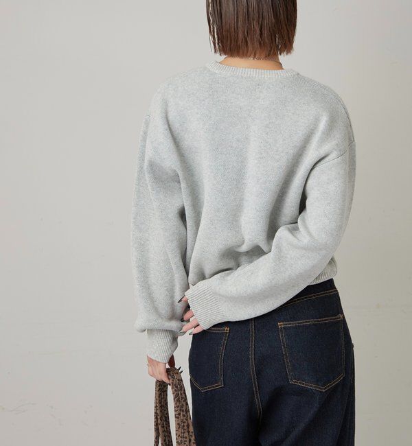  「【COOPER】Mgロゴジャガードニット」|ニット・セーター|