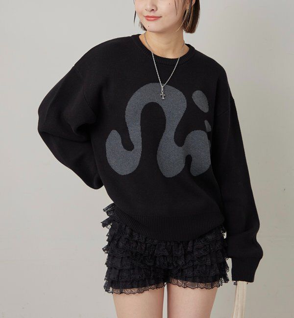  「【COOPER】Mgロゴジャガードニット」|ニット・セーター|