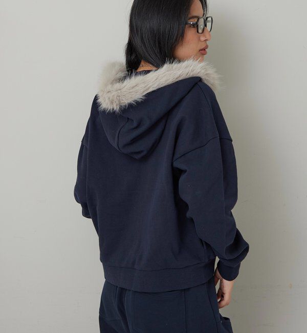  「SLASH POCKET FUR PARKA」|パーカー|