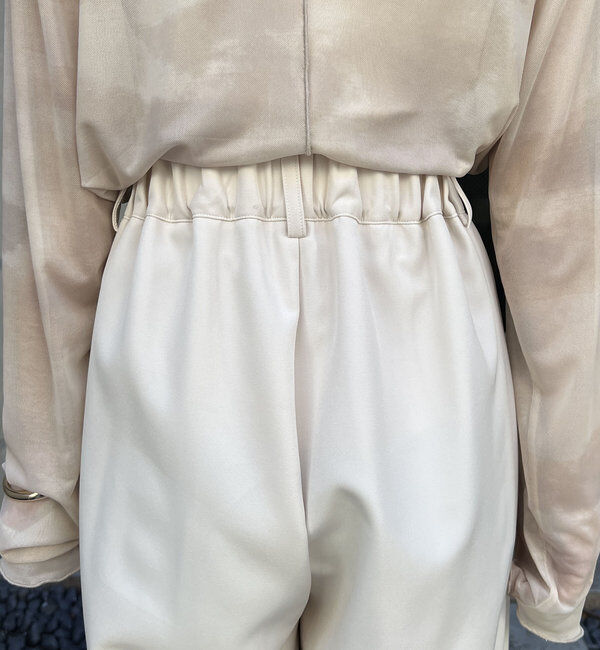  「【累計2万本突破！】【低身長・高身長サイズあり】2タックワイドパンツ」|チノ|