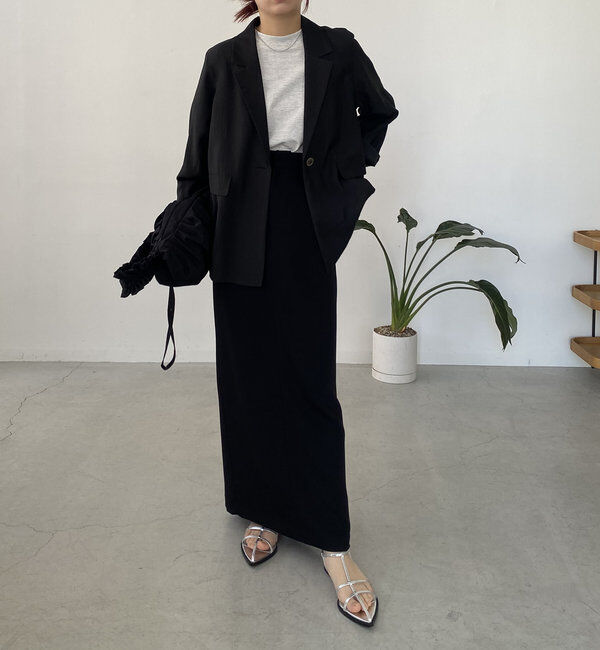  「【お気に入り累計2万超え/全骨格◎/低身長サイズ】マキシIラインスカート」|スカート|