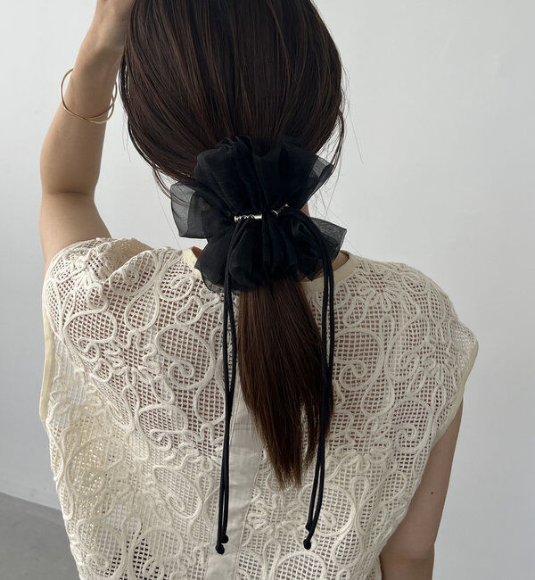  「【新色追加】〈GOLDY/ゴールディ〉ドロストオーガンジーシュシュ」|リング|