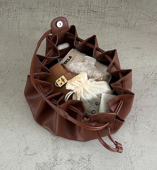  「【CAPRICIEUX LE'MAGE&times;nanacoコラボ】ダンプリンバッグ」|トートバッグ|