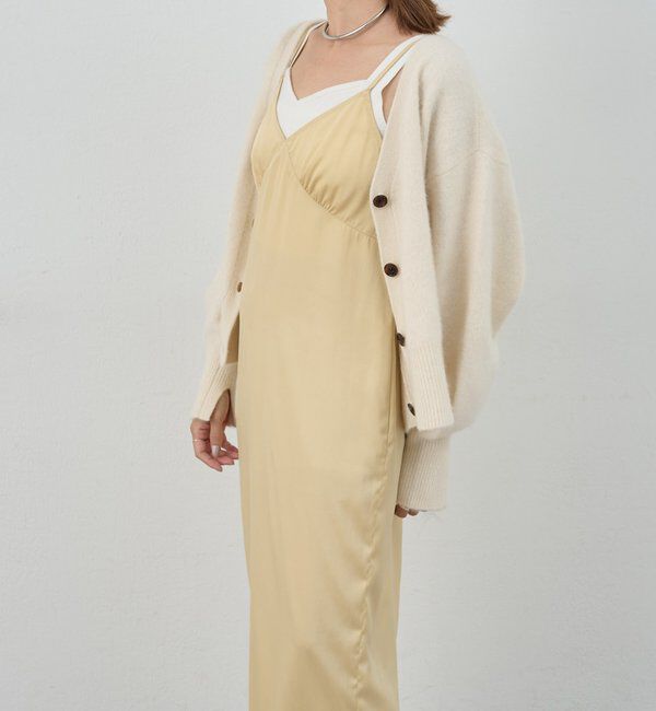  「サテンキャミワンピース」|ワンピース|