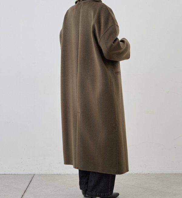  「ビッグカラーリバーロングコート」|その他|