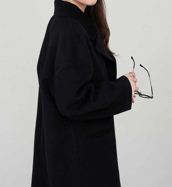  「ビッグカラーリバーロングコート」|その他|