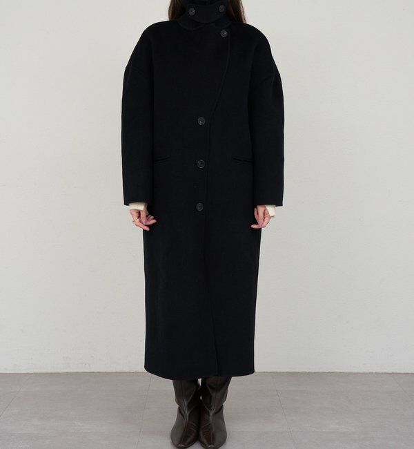  「ビッグカラーリバーロングコート」|その他|