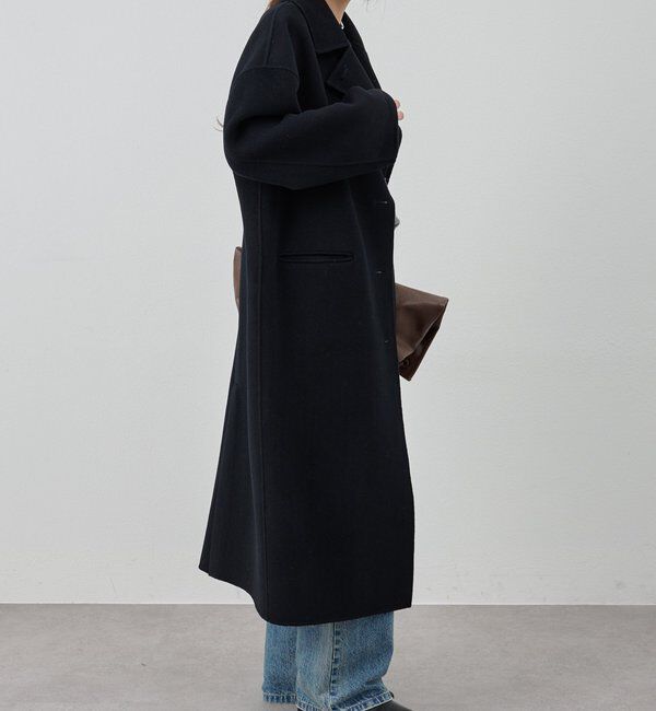  「ビッグカラーリバーロングコート」|その他|